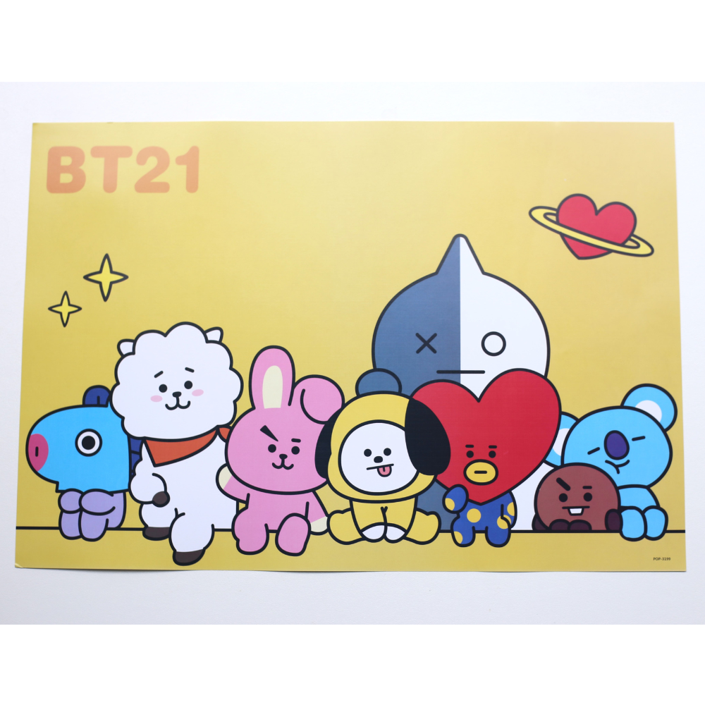 BT21 PLAKÁTY (A3)