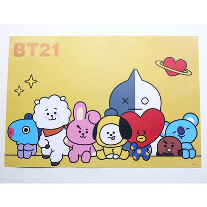 BT21 POSTERS (A3)