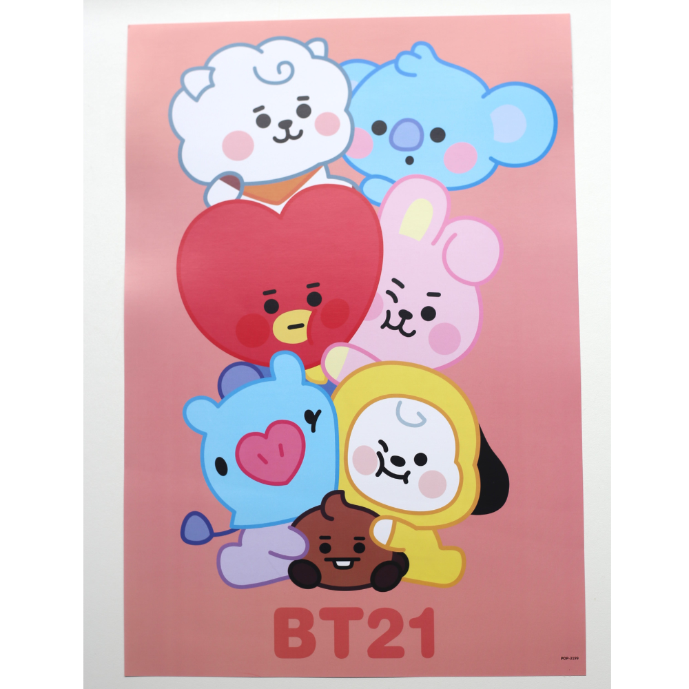 BT21 PLAKÁTY (A3)