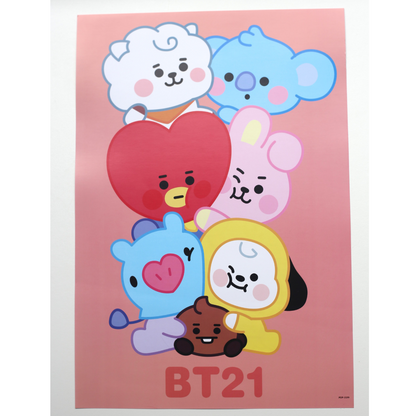 BT21 POSTERS (A3)