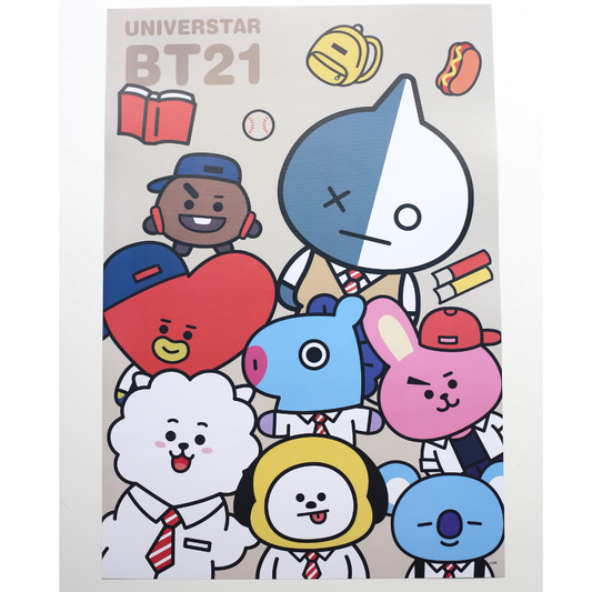 BT21 PLAKÁTY (A3)