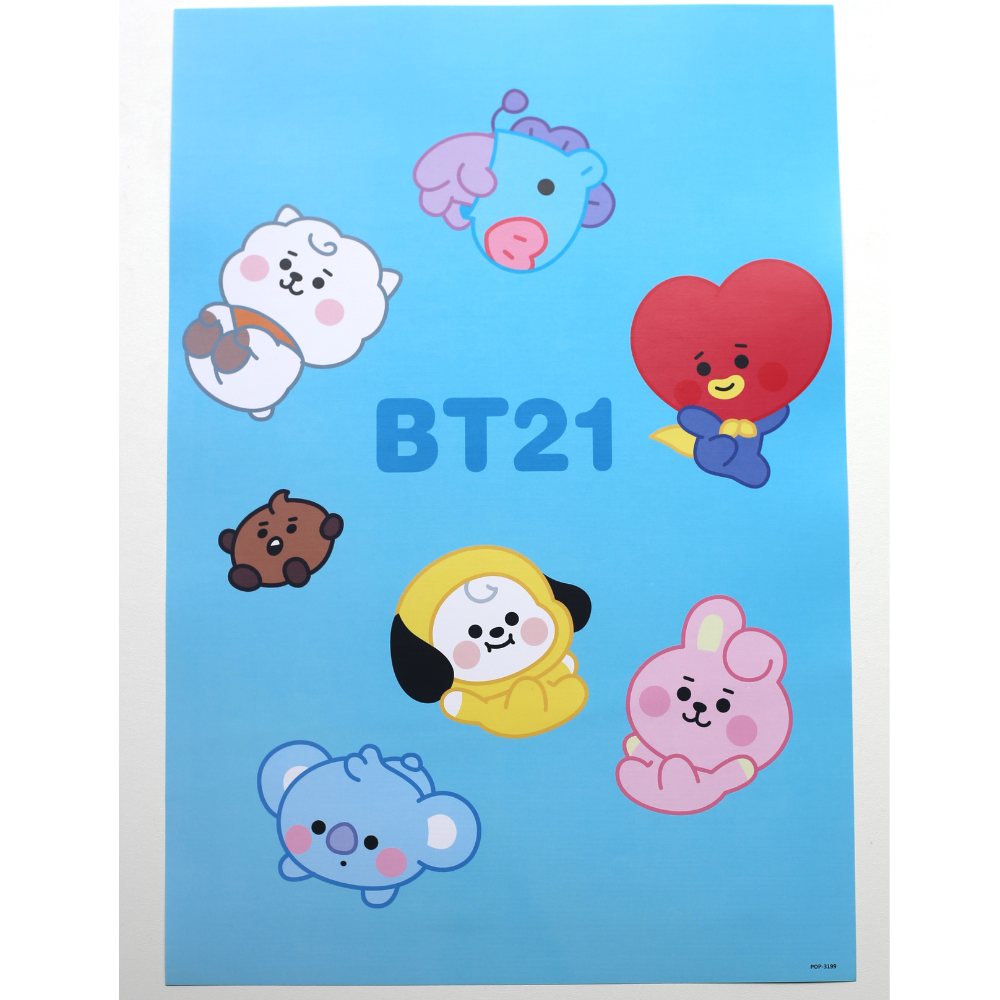 BT21 PLAKÁTY (A3)