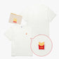 BTS X  MCDONALDS'S COLLABORATION MERCH - LOGO S/S T-SHIRT (WHITE)