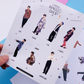 BTS MAGIC SHOP STICKER SET (2ks)