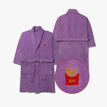 BTS X MCDONALDS' COLLABORATION MERCH LOGO ROBE