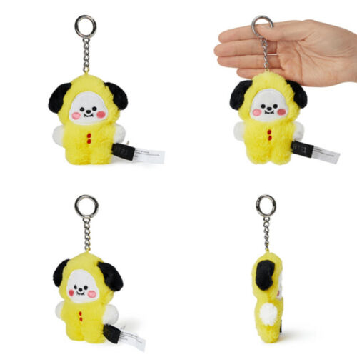 BT21 OFFICIAL BABY FLAT FUR PLUSH BAGCHARM KEYRING