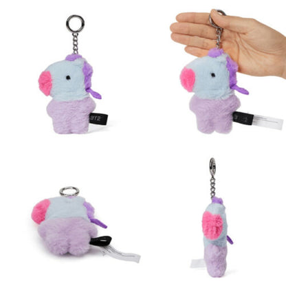 BT21 OFFICIAL BABY FLAT FUR PLUSH BAGCHARM KEYRING